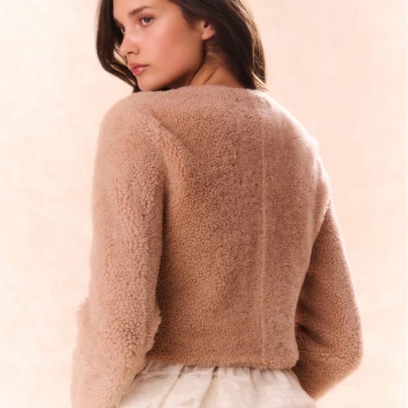 New with tag LoveShackFancy Lully jacket size small - Picture 5 of 5